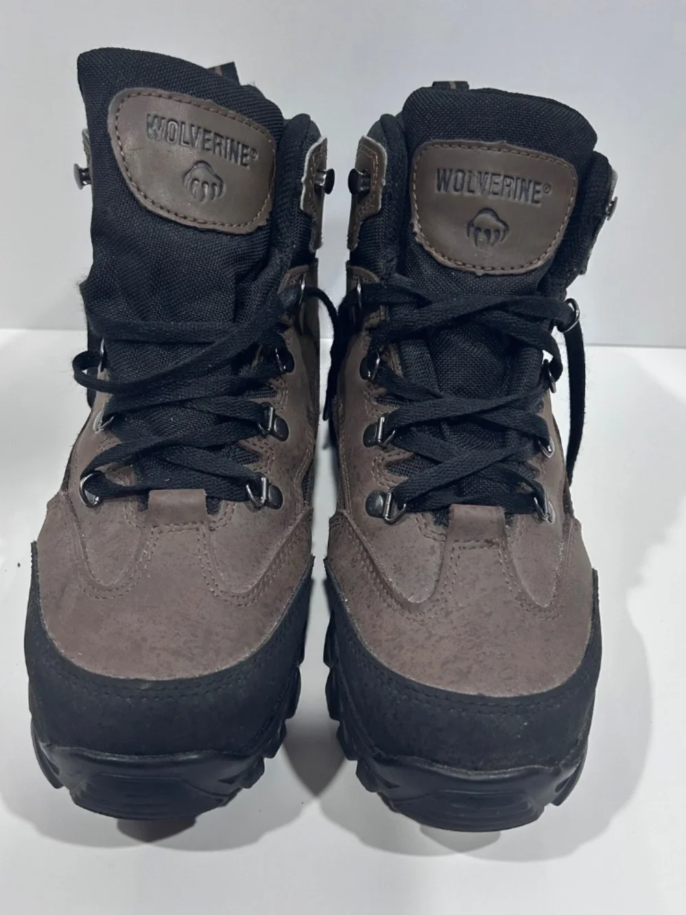 Wolverine Boots Mens Spencer Waterproof Mid-Cut Leather Hiking Boot W05103 BROWN